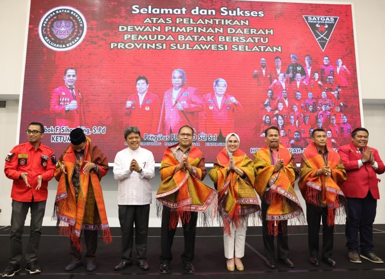 Horas! Danny Pomanto Ajak Pemuda Batak Bersatu Jadikan Makassar Makin Inklusif